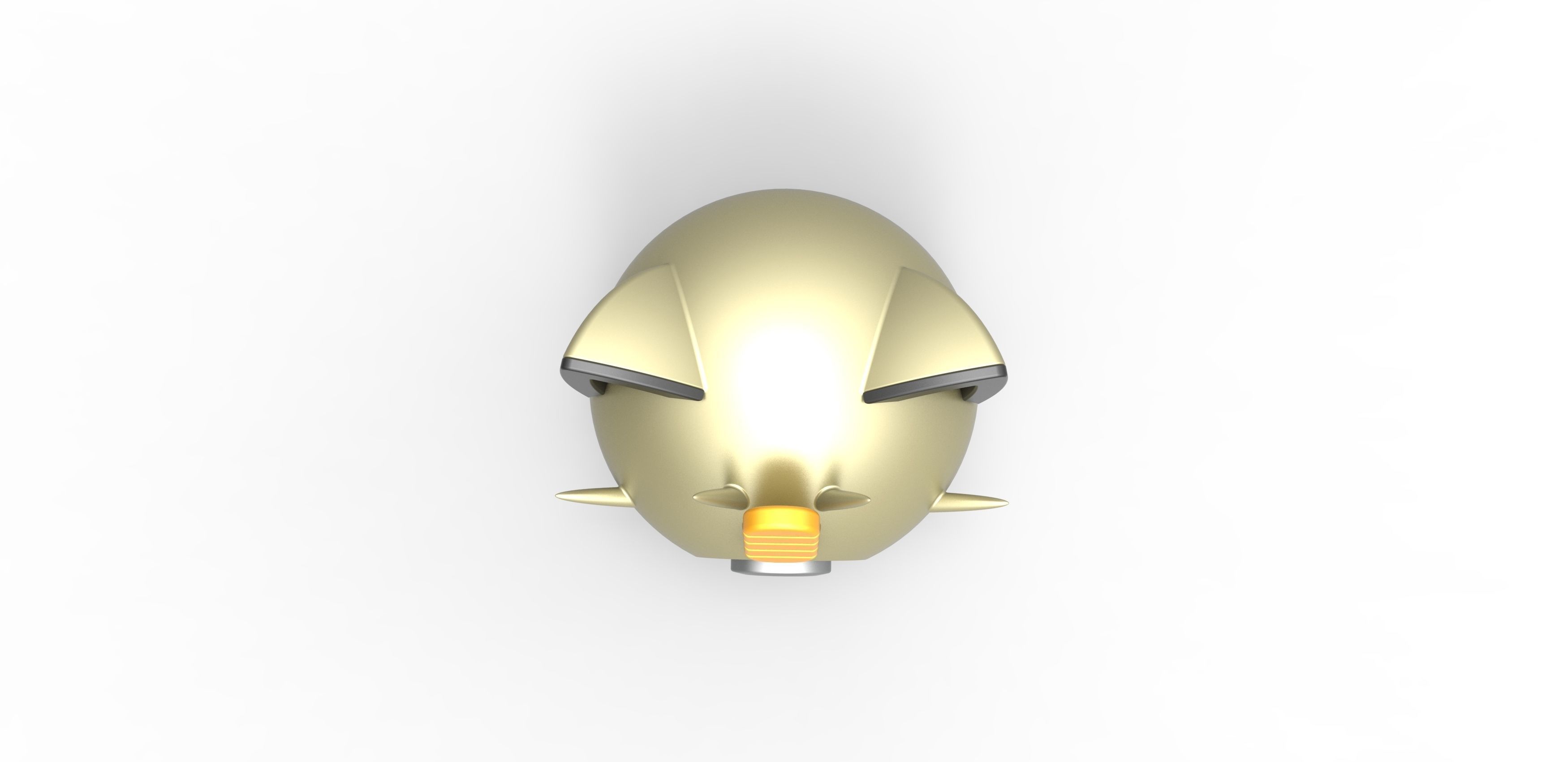 Meowth orb 3D print model_6