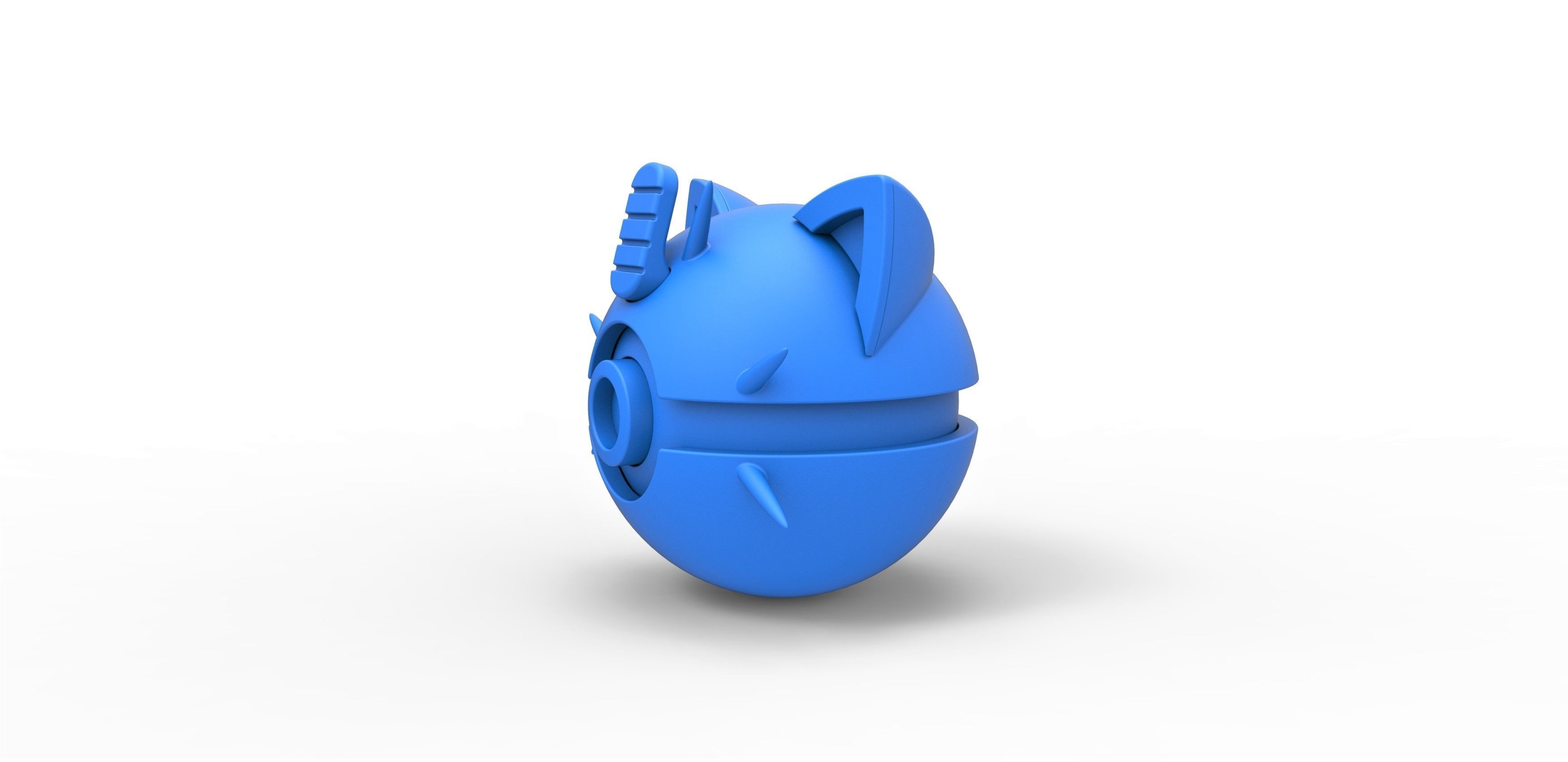 Meowth orb 3D print model_17
