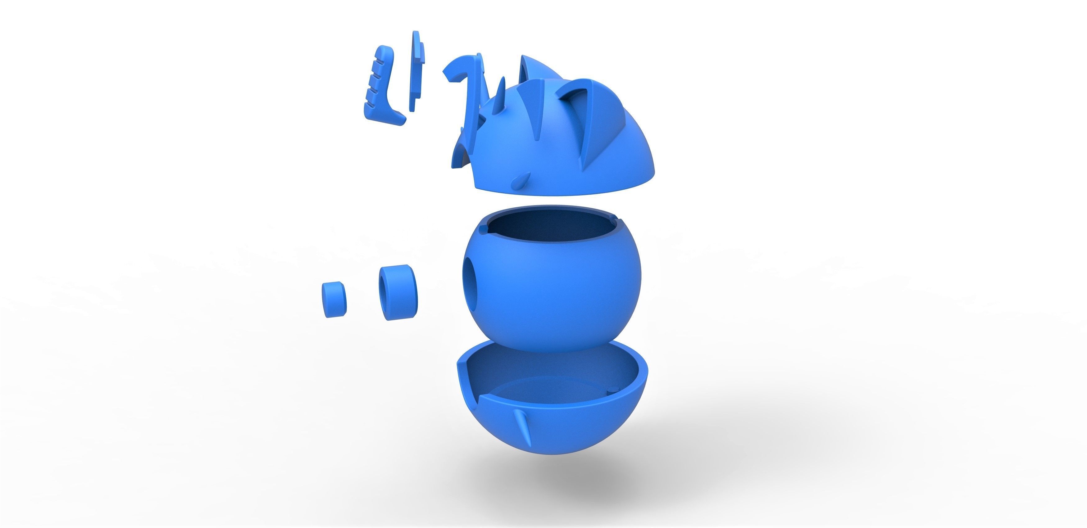 Meowth orb 3D print model_20