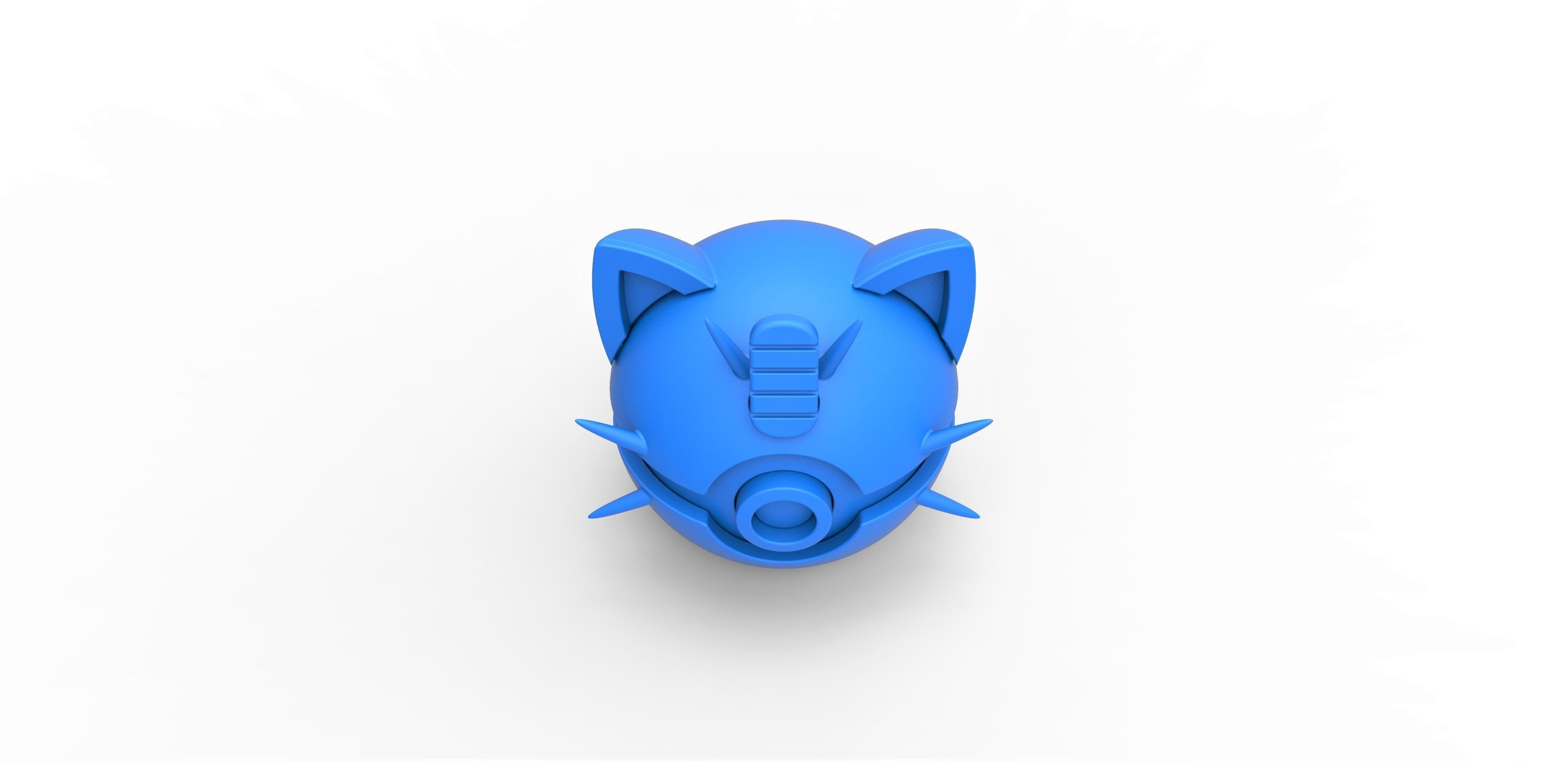 Meowth orb 3D print model_15