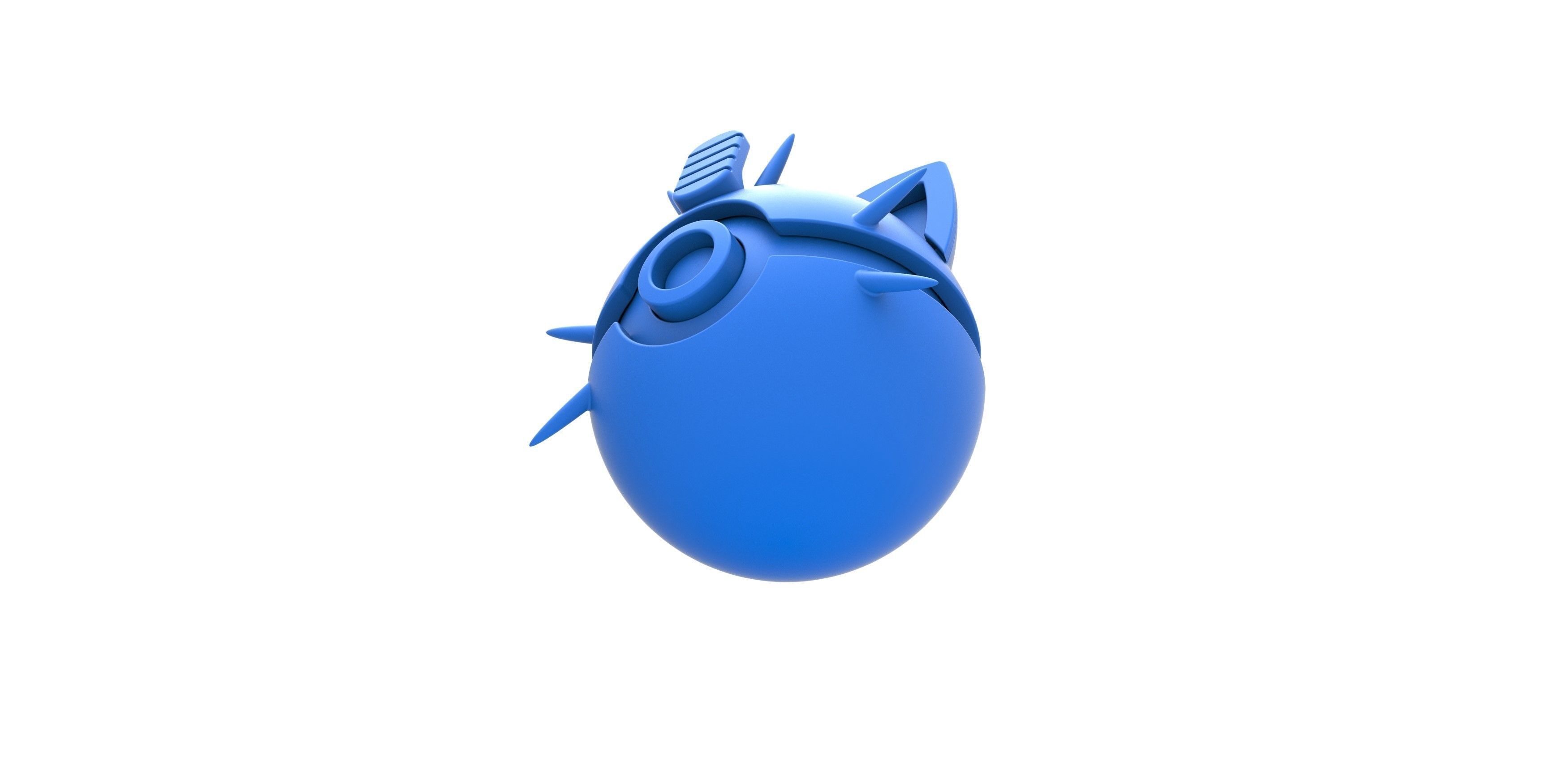 Meowth orb 3D print model_12
