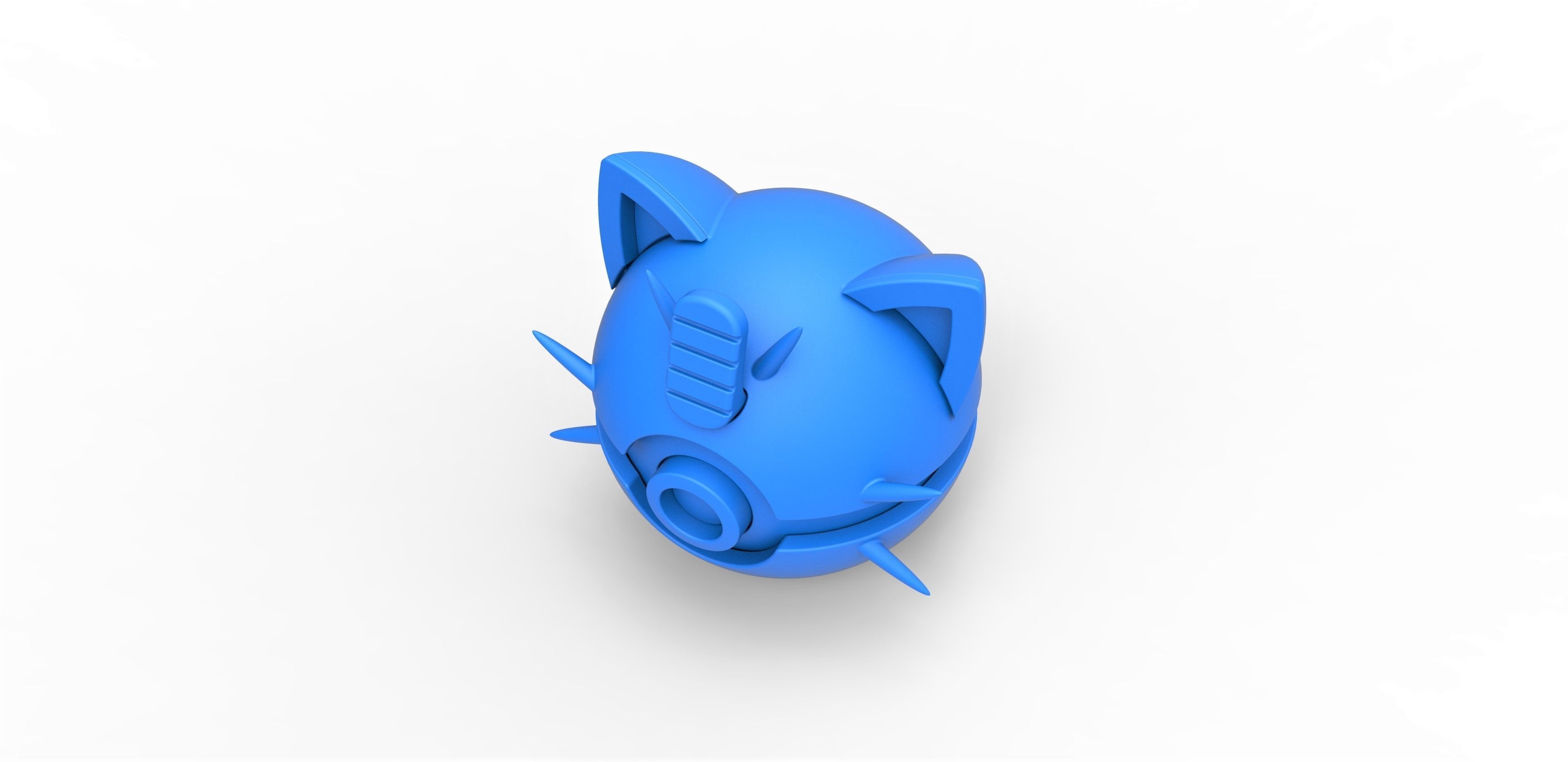 Meowth orb 3D print model_13