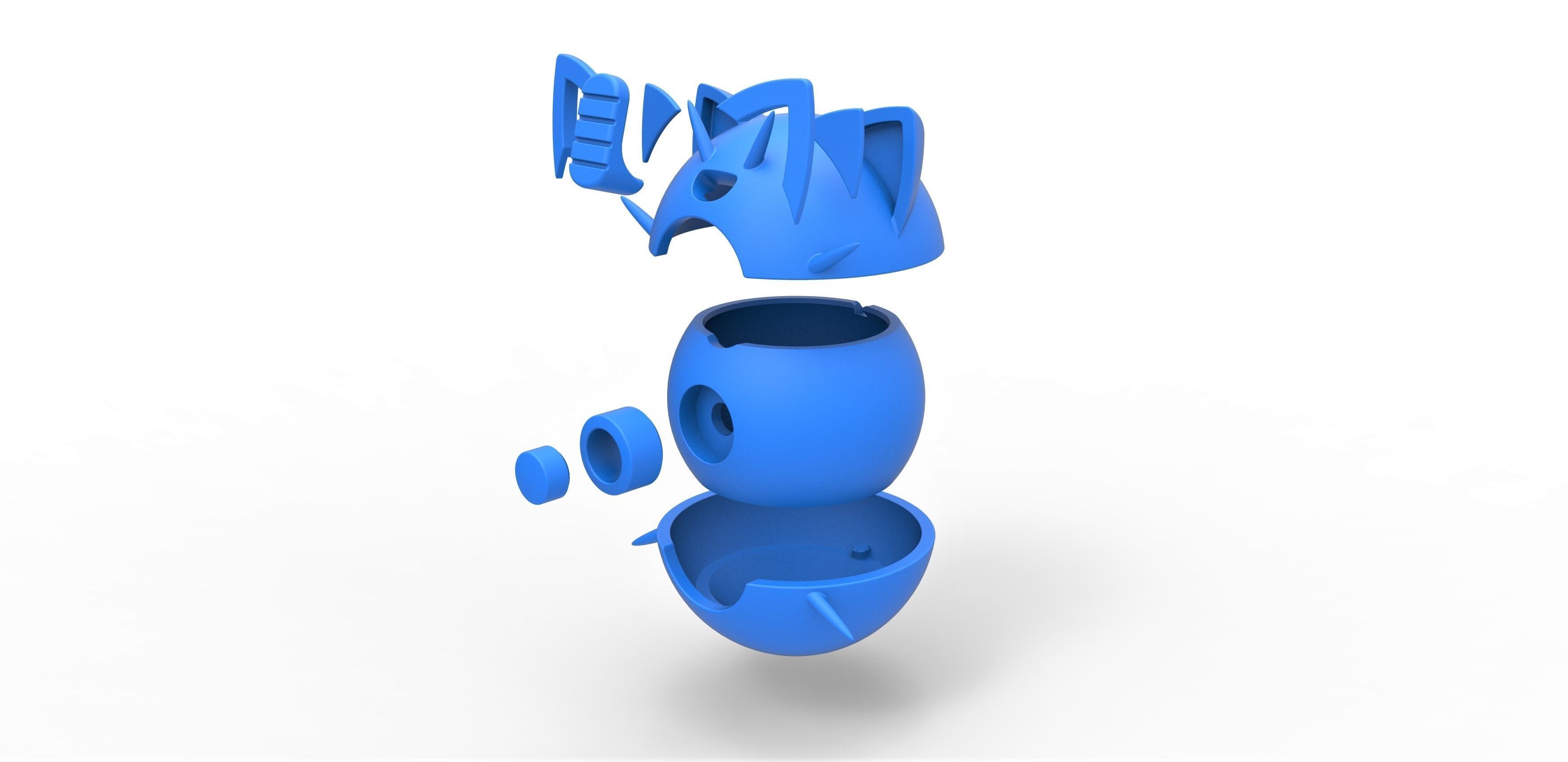 Meowth orb 3D print model_21