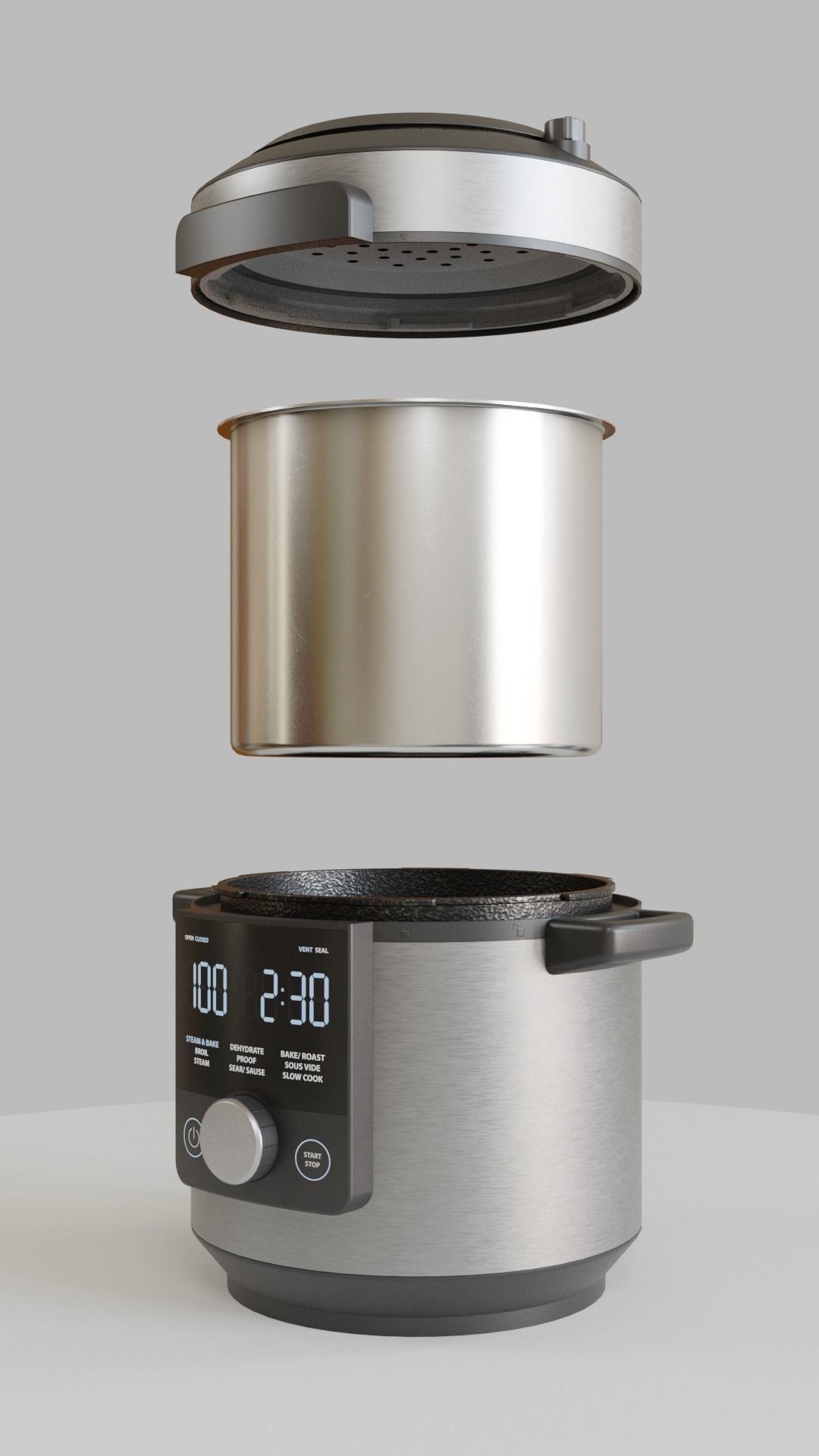 Pressure Cooker 3D model_5