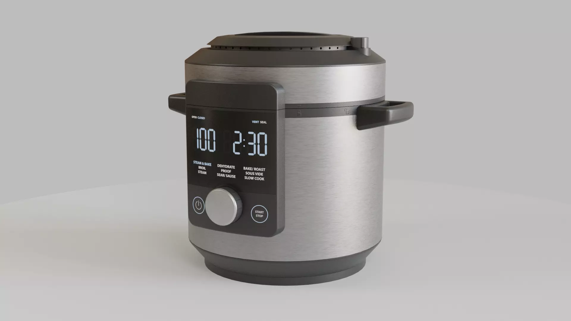 Pressure Cooker 3D model_0