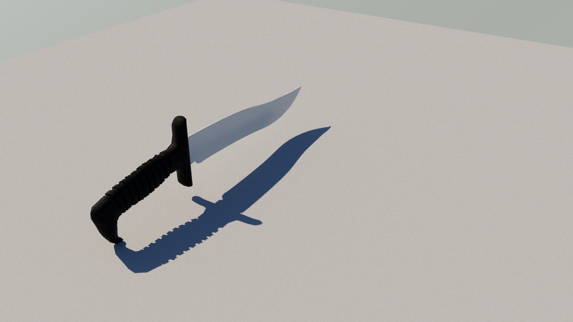 knife 3D model_2