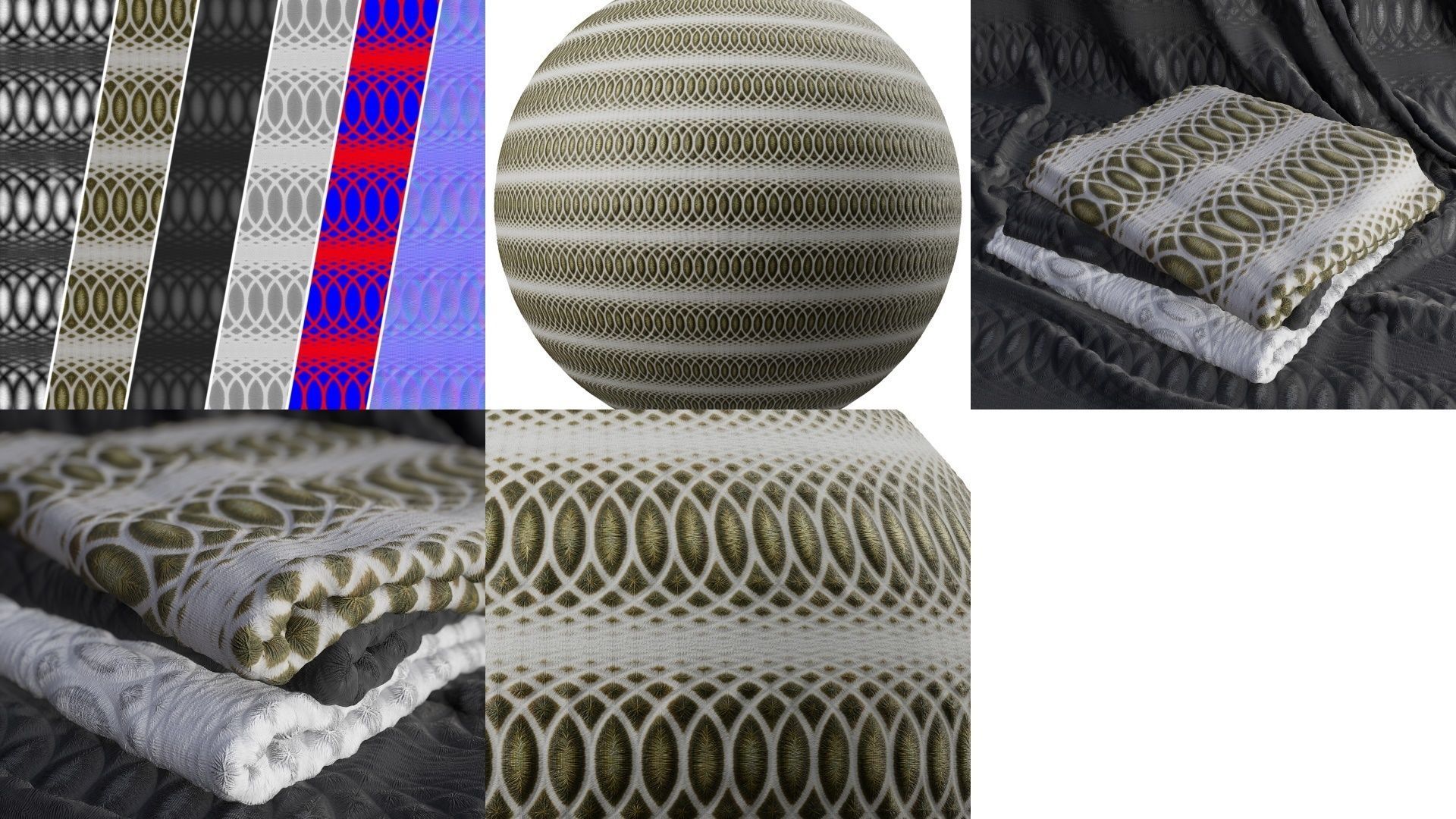 Embroidery - Stitches - NeedleWork - Alpha - Brush - PBR Mats Texture_21