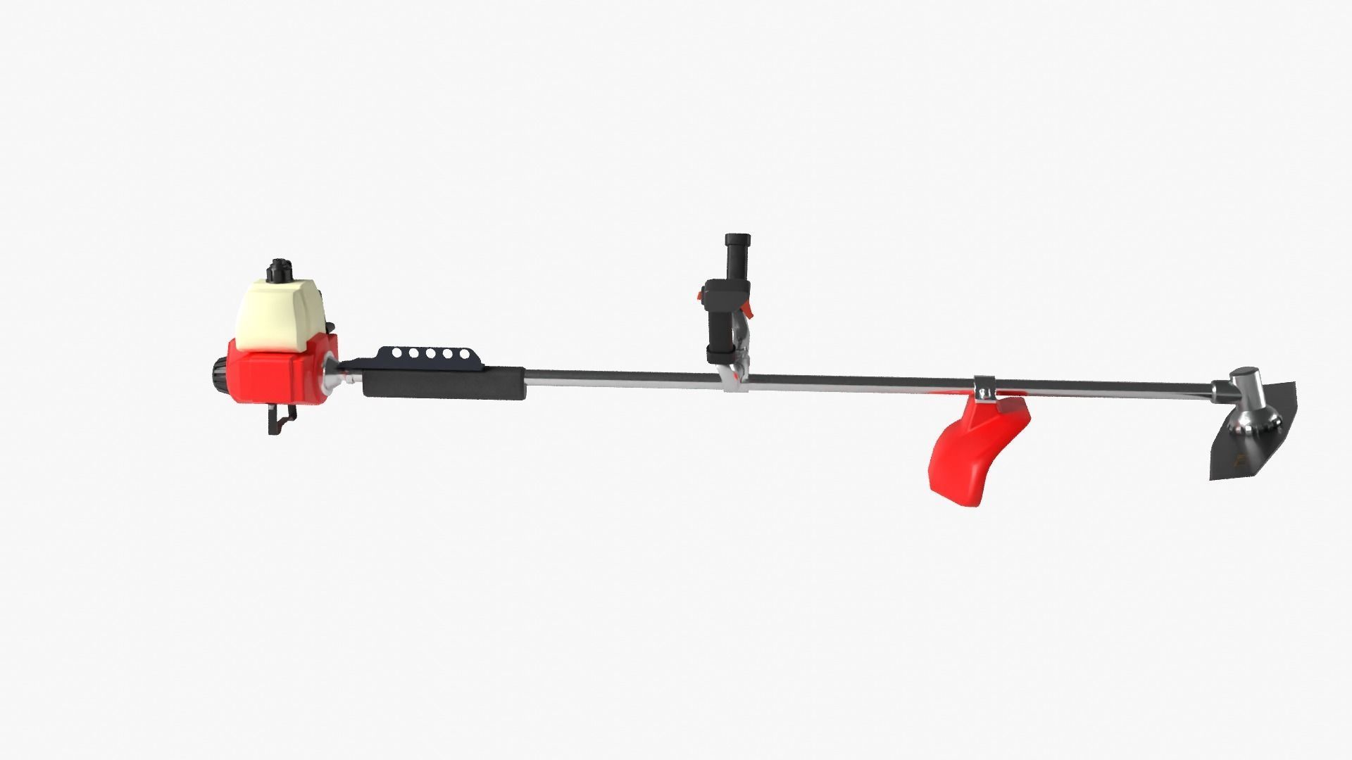 Brush Cutter 3D model_3