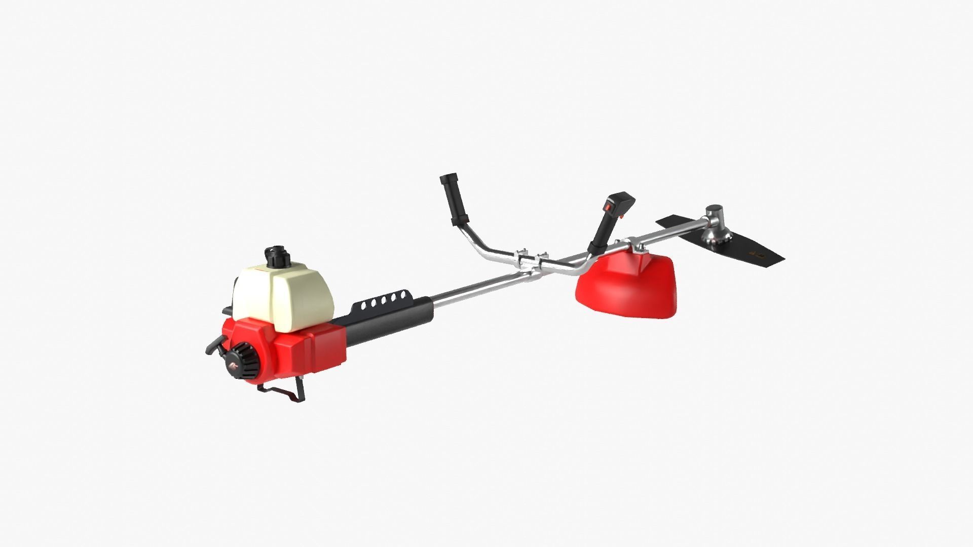 Brush Cutter 3D model_1