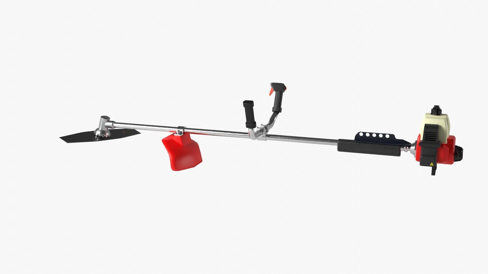 Brush Cutter 3D model_10