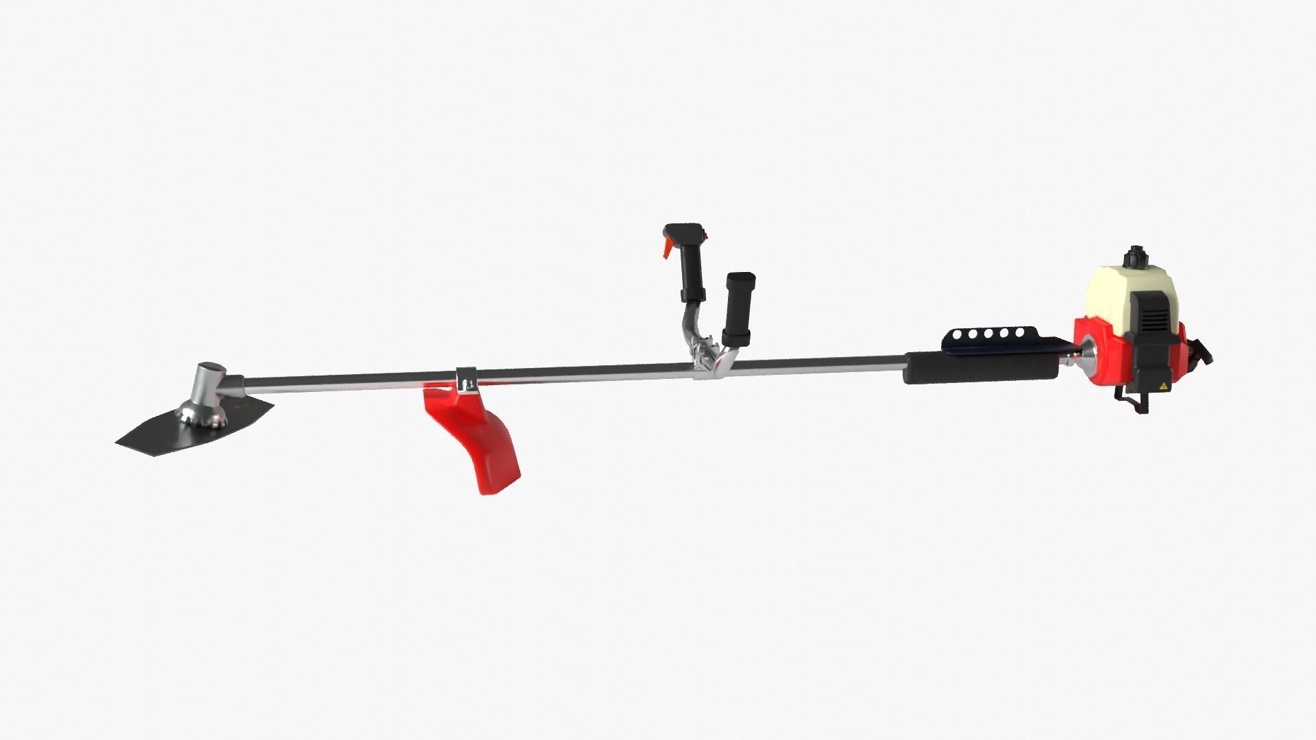 Brush Cutter 3D model_9