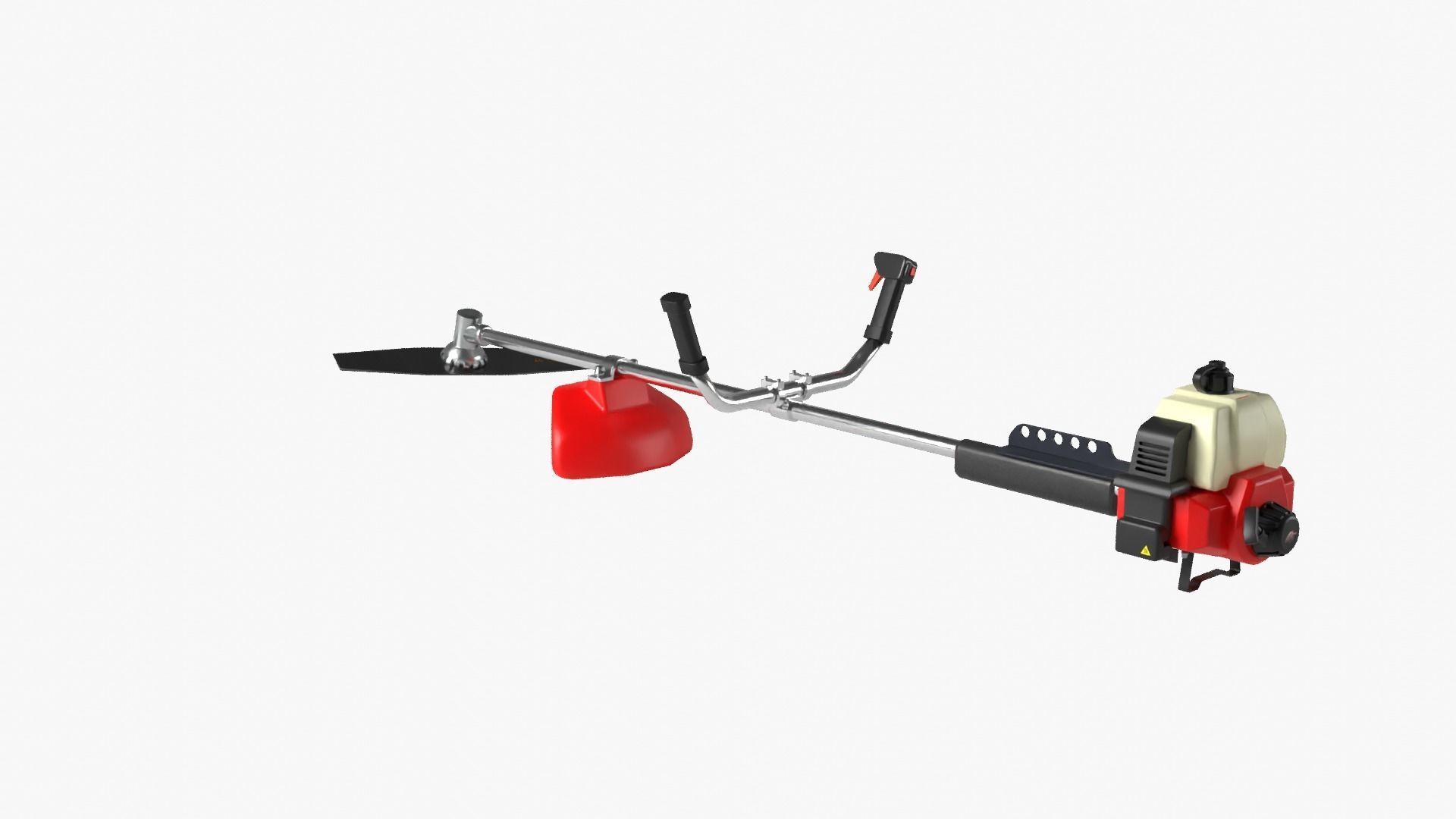 Brush Cutter 3D model_11