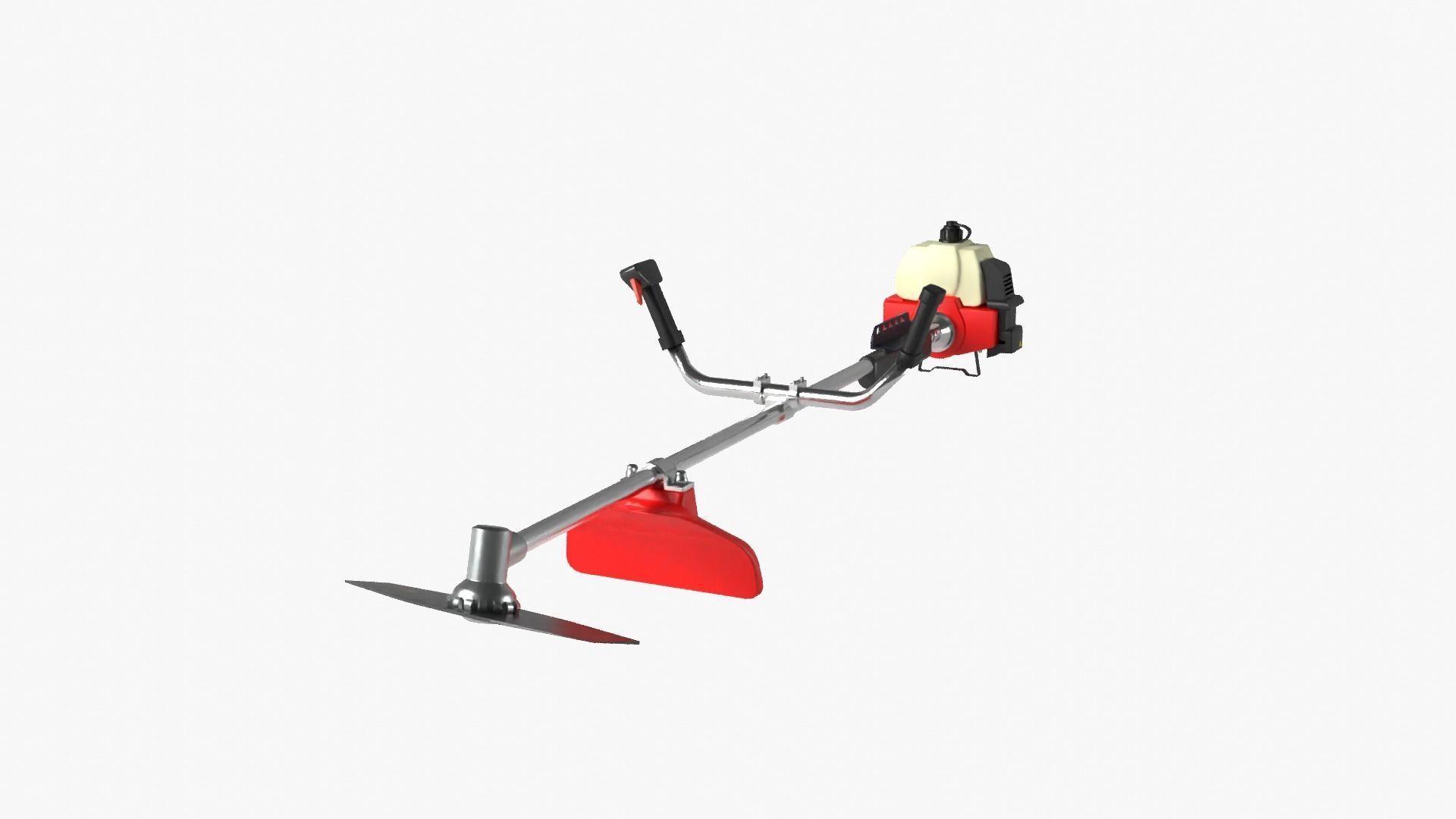 Brush Cutter 3D model_7