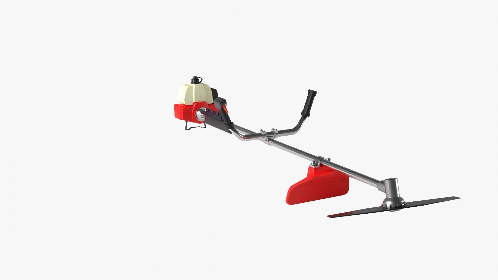 Brush Cutter 3D model_5