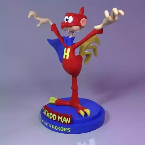 Cuckoo-Man - The Mighty Heroes 3D print model