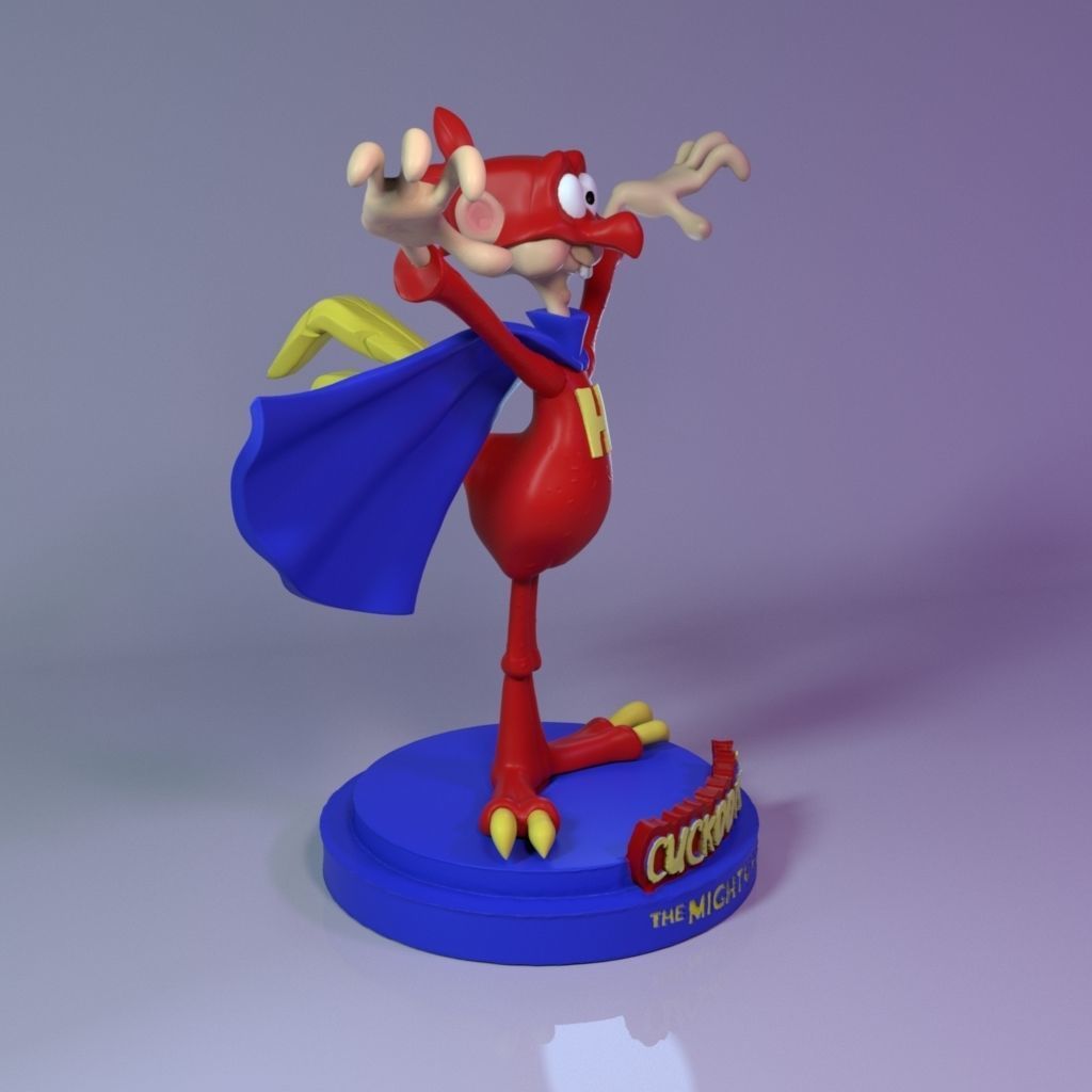 Cuckoo-Man - The Mighty Heroes 3D print model_2