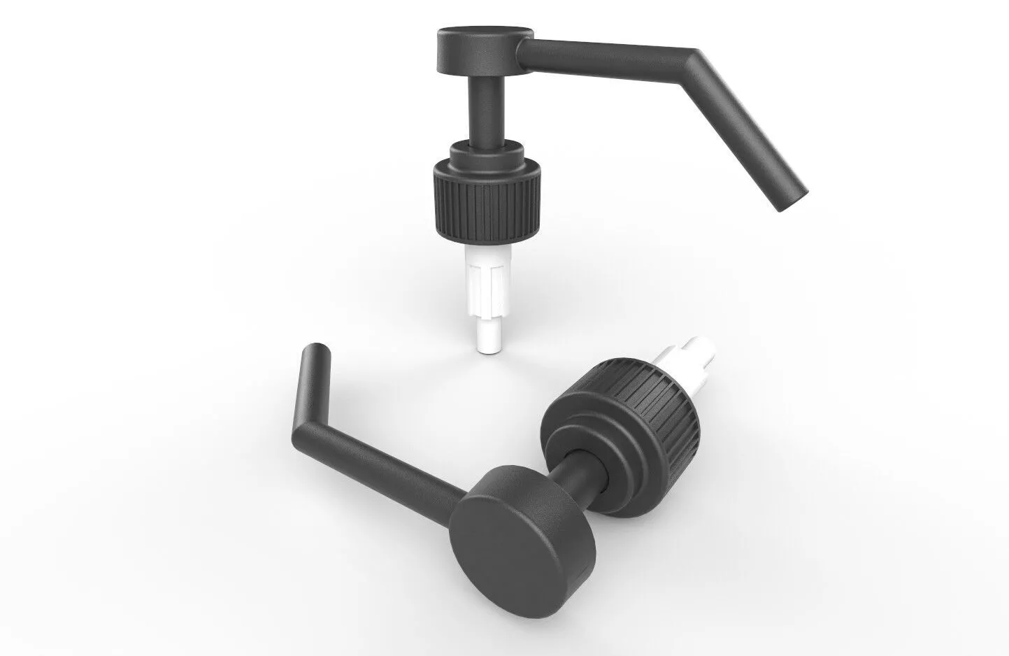 Dispencer Pump M03 Low-poly 3D model