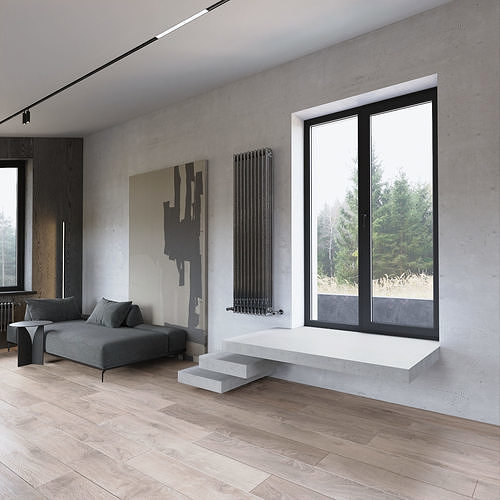 Modern Attic 3D model 3D model