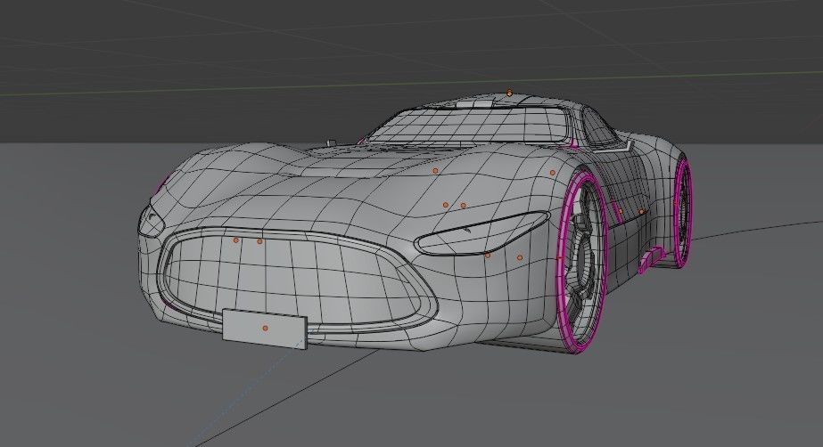 Car  Concept 3D model_9