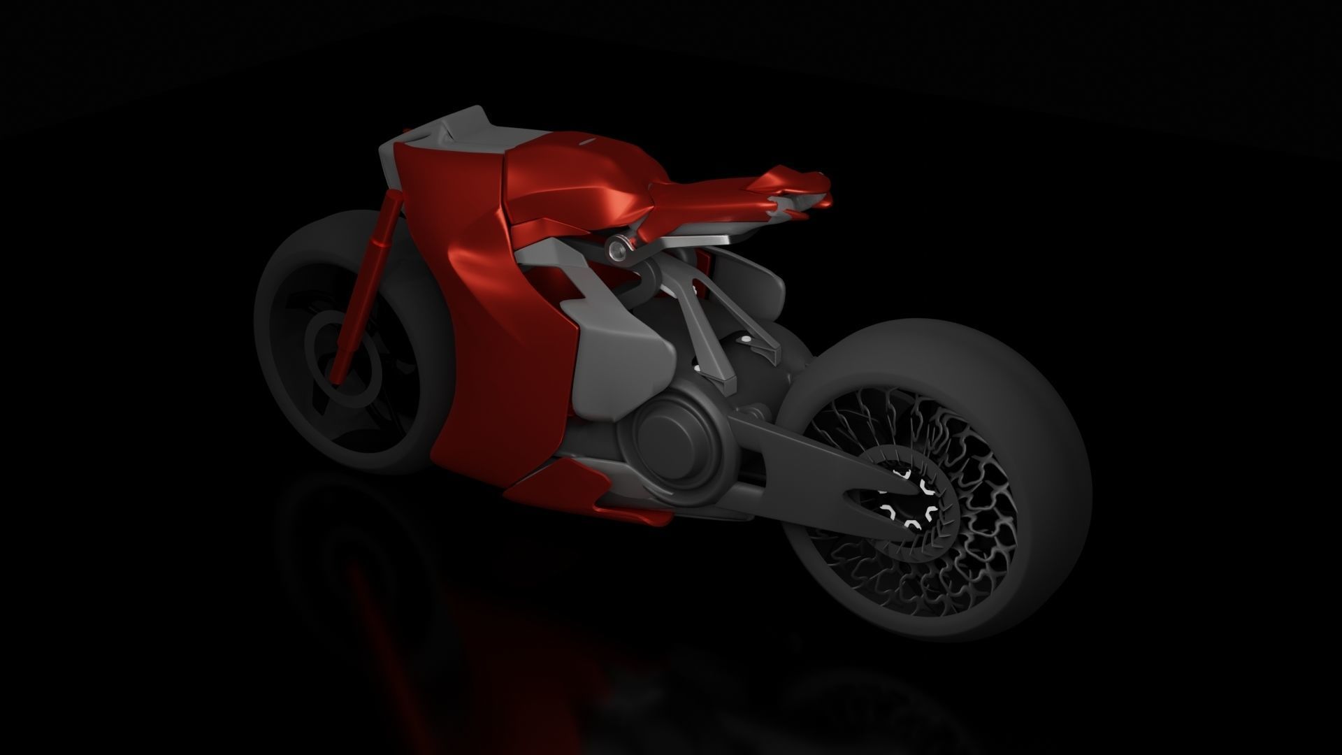 Bike Concept 3D model_1