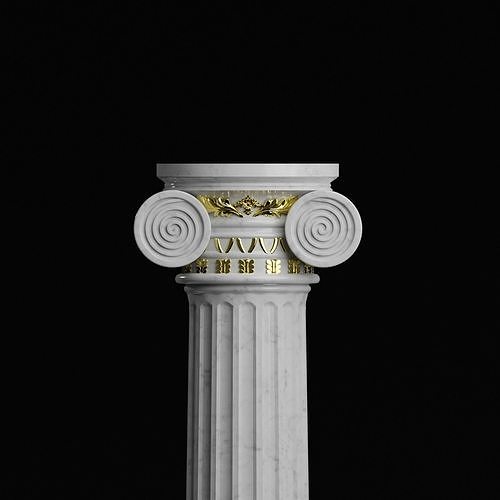 Coloumn column 3D model