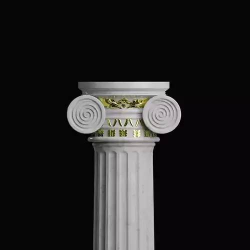 Coloumn column 3D model