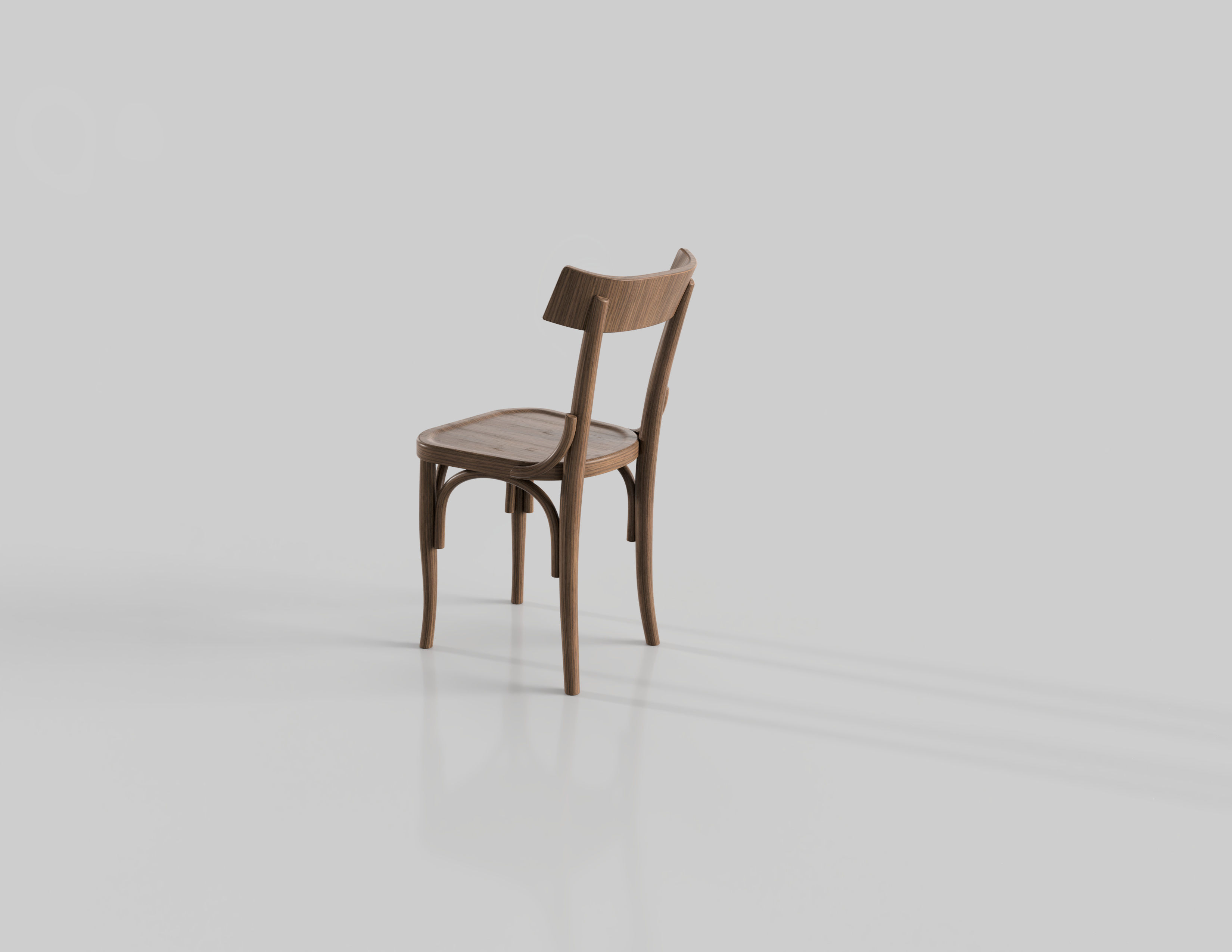 Thonet Chair 3D model_8