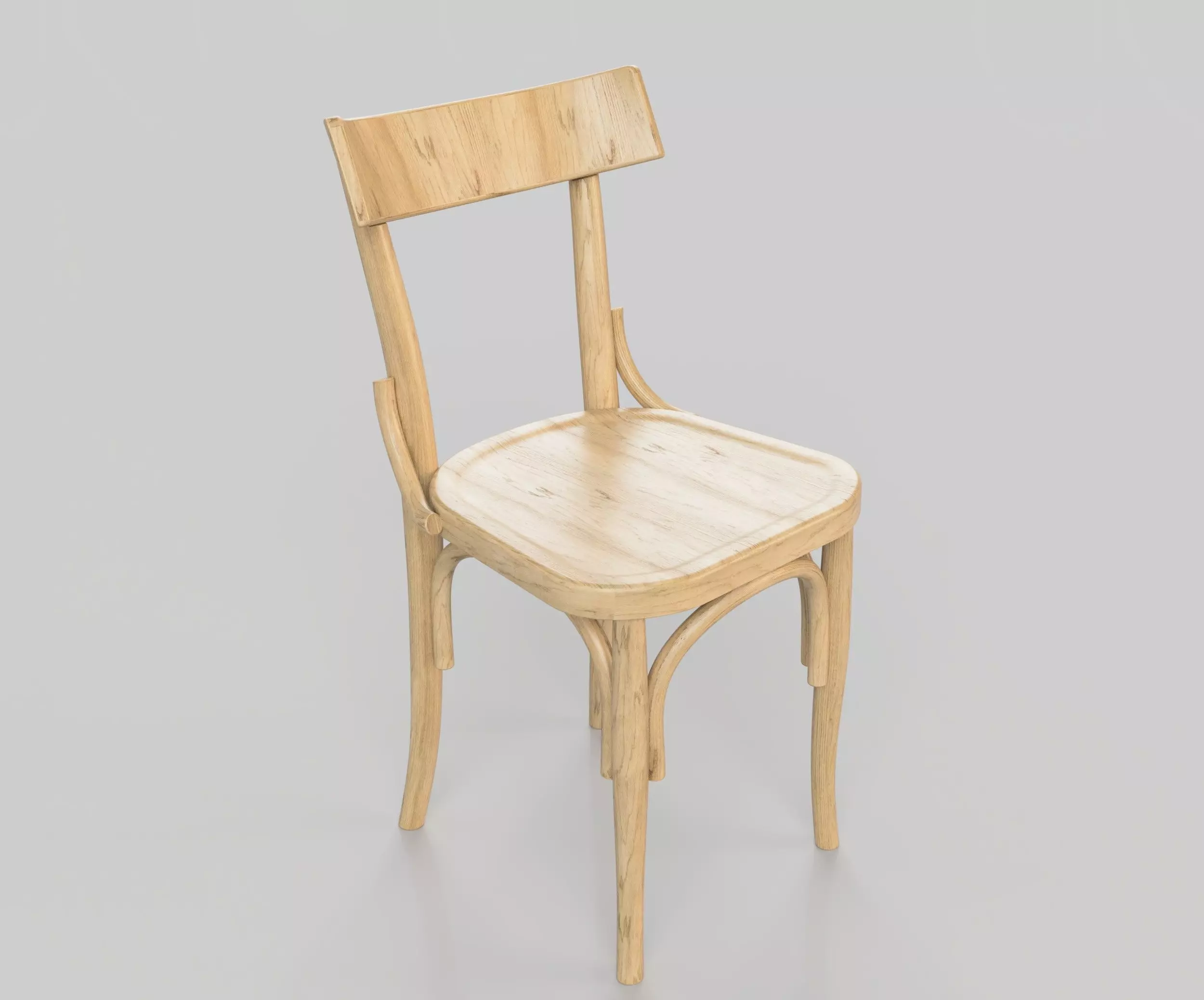 Thonet Chair 3D model_0