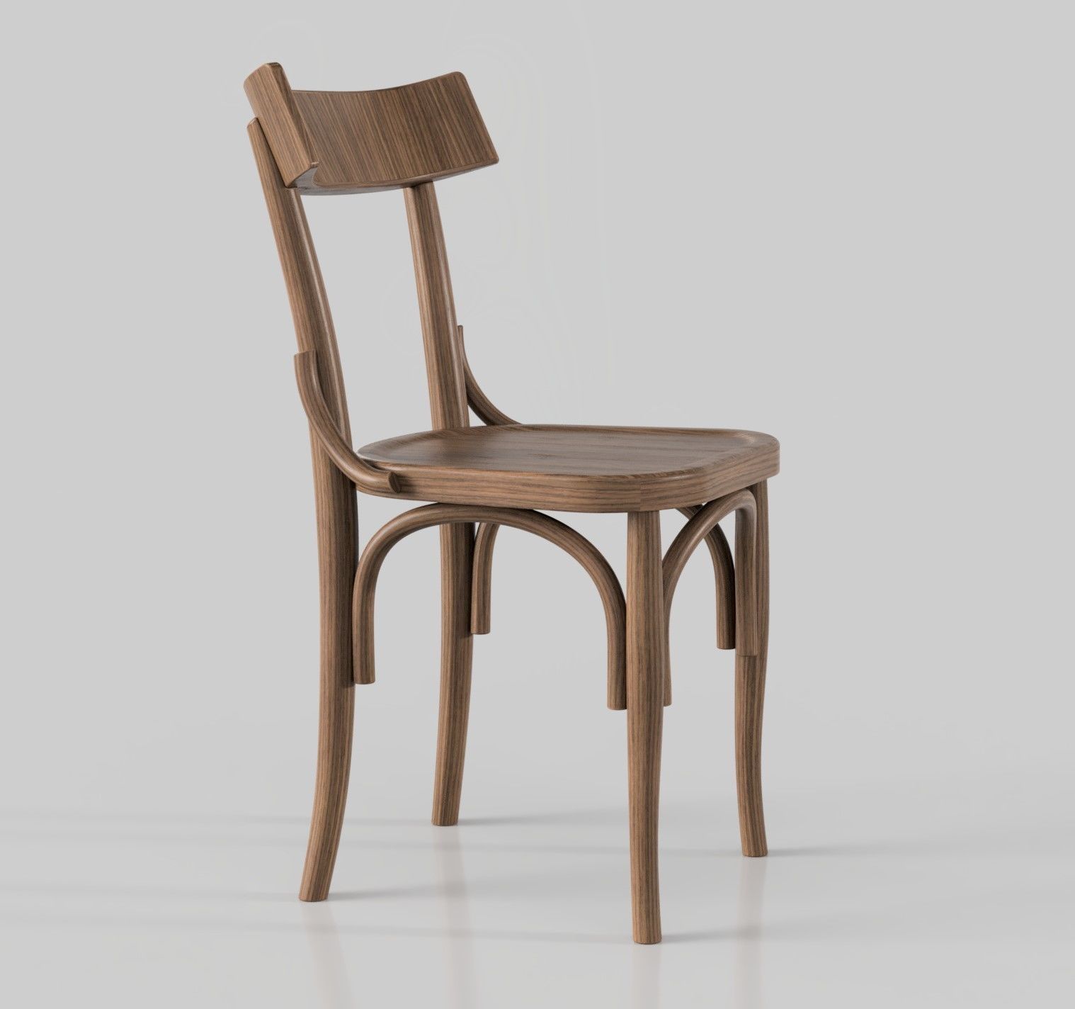 Thonet Chair 3D model_7