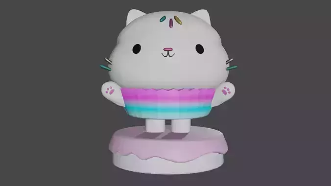 Cake of Gabbys Dollhouse