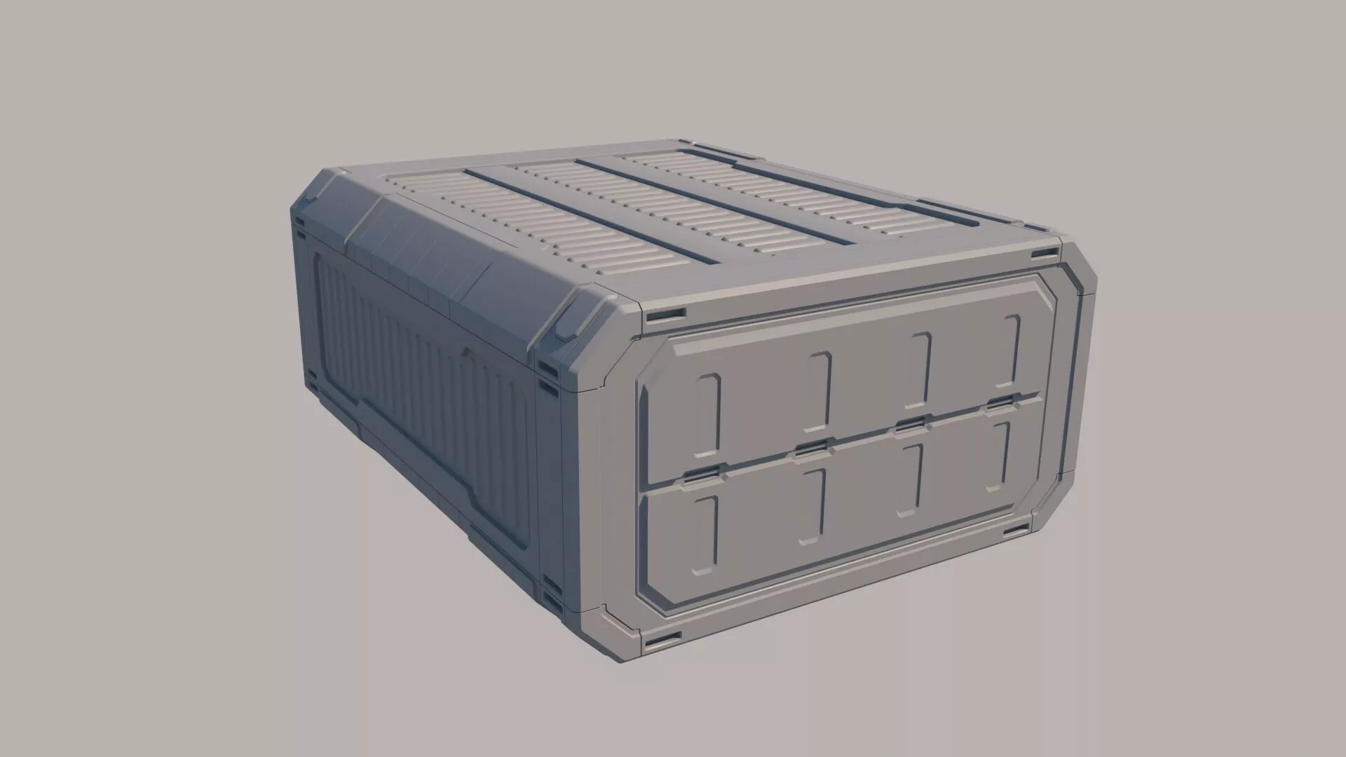Sci-fi Container 3D model