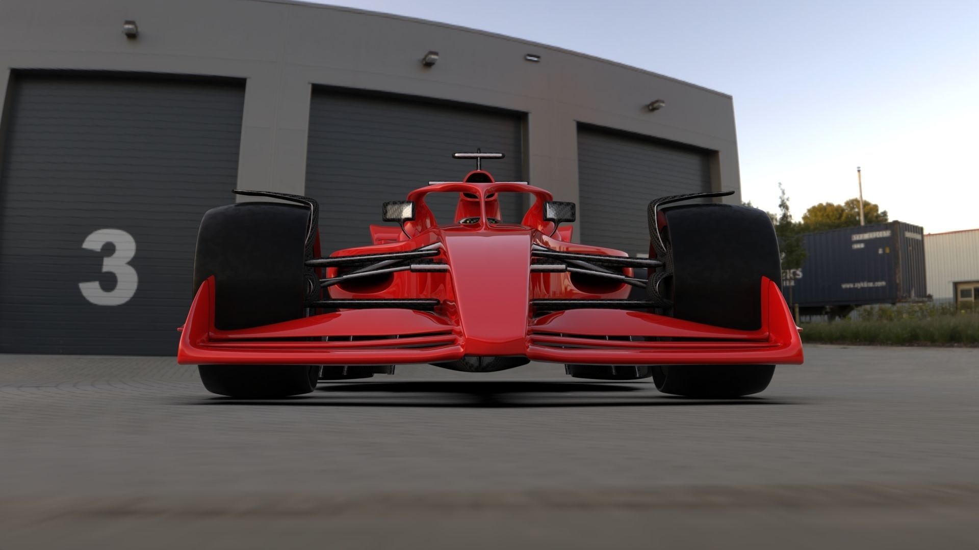 F1 2022 3D model_6