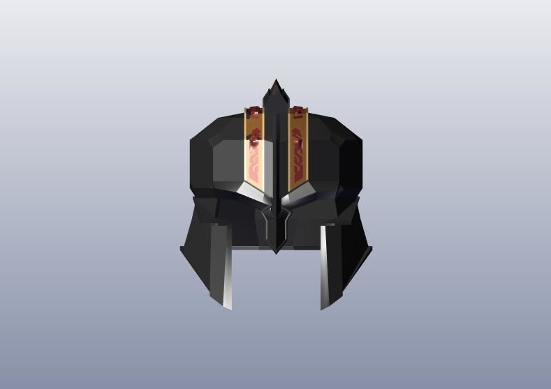 IRON HILLS DWARF SOLDIERS HELMET 3D print model_1
