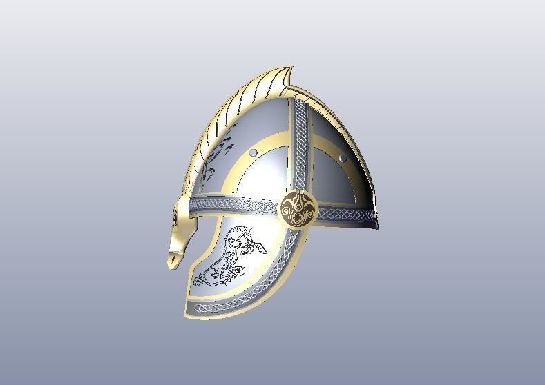 HELM OF EOMER 3D print model_8