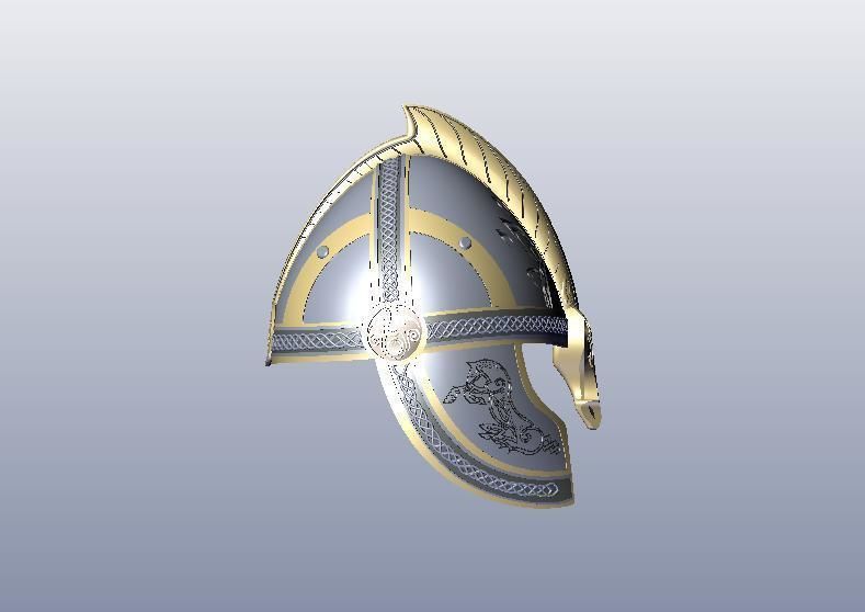 HELM OF EOMER 3D print model_9