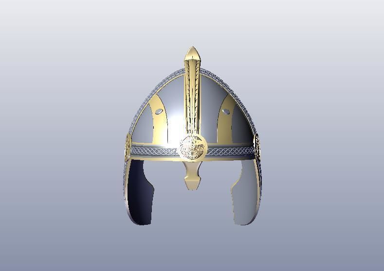 HELM OF EOMER 3D print model_7