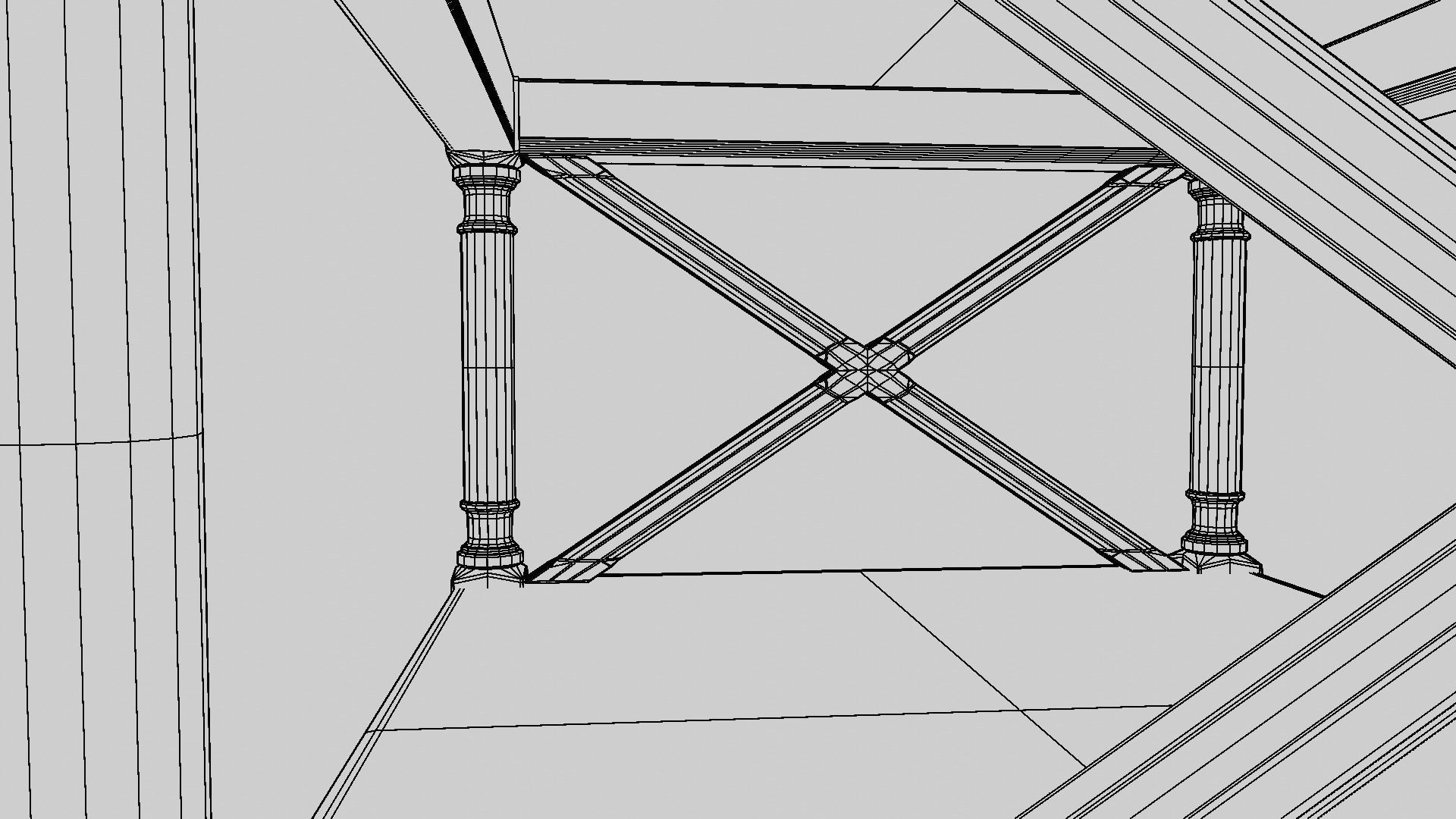 Fancy end table 3D model_18