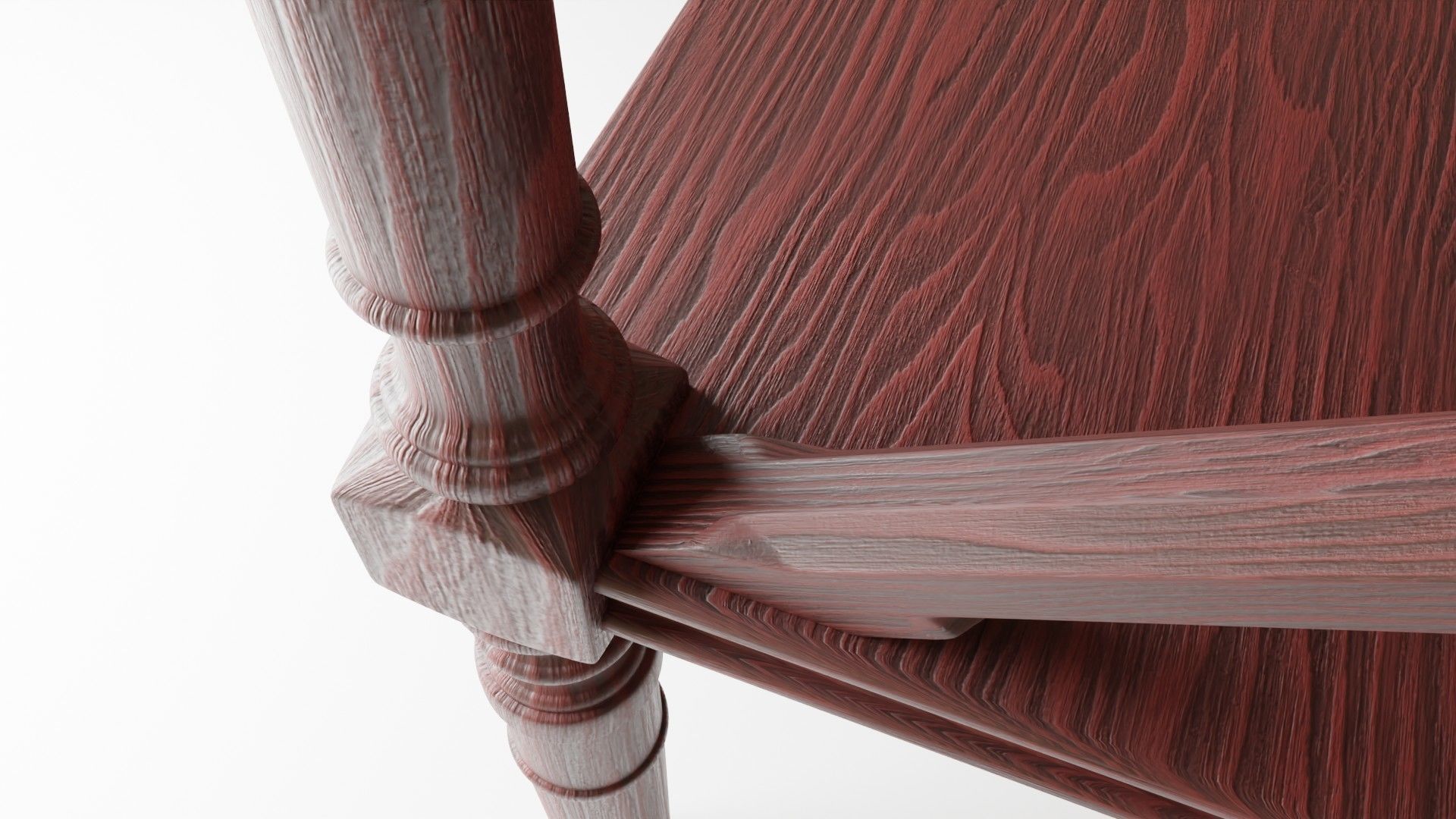 Fancy end table 3D model_9