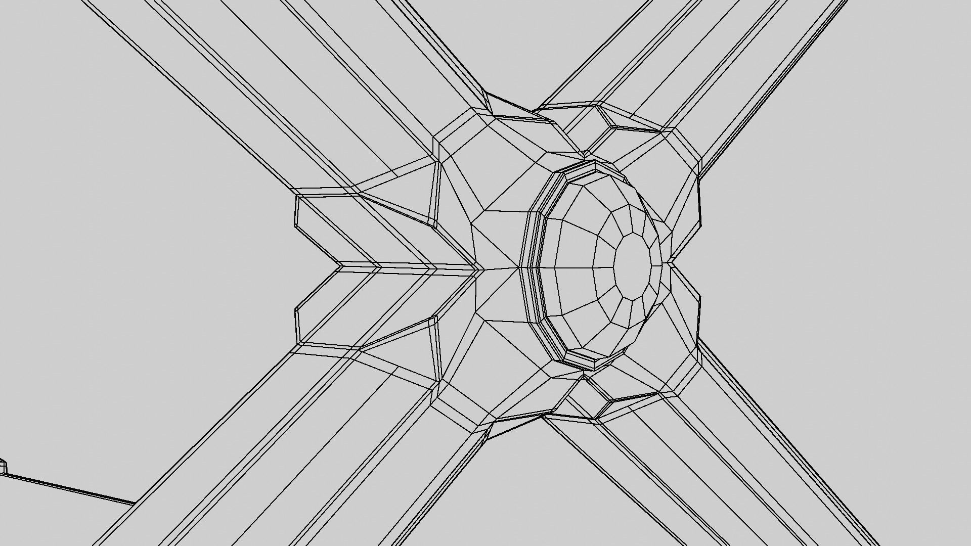 Fancy end table 3D model_17