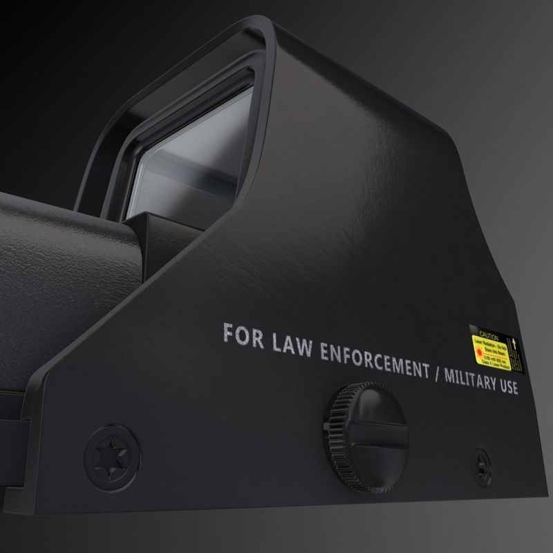 Eotech 552 Holographic Sight 3D model_9