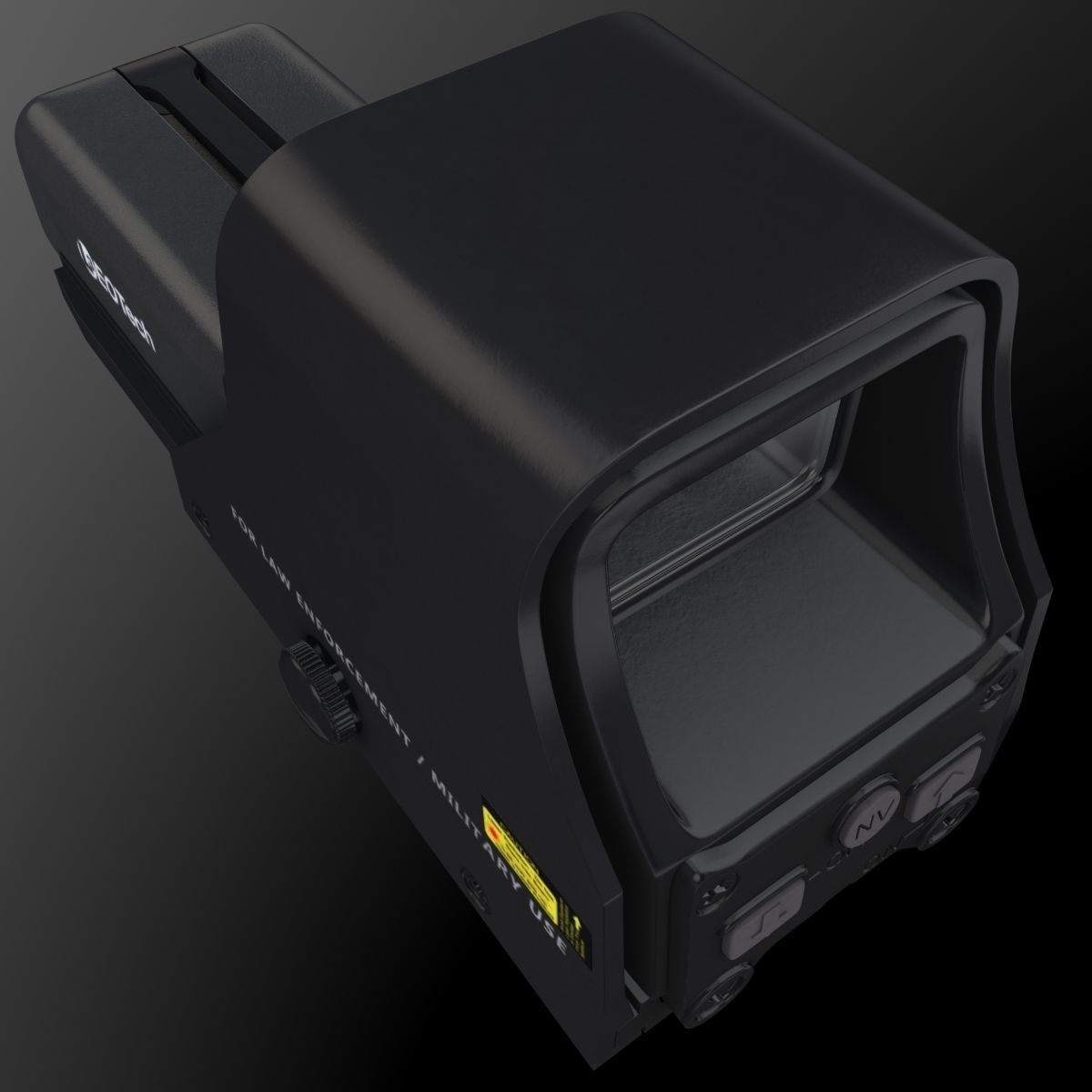 Eotech 552 Holographic Sight 3D model_12