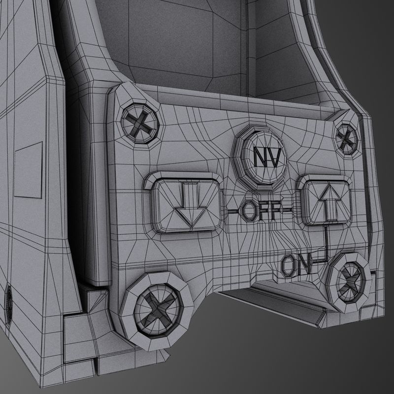 Eotech 552 Holographic Sight 3D model_20