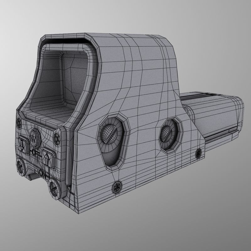 Eotech 552 Holographic Sight 3D model_19