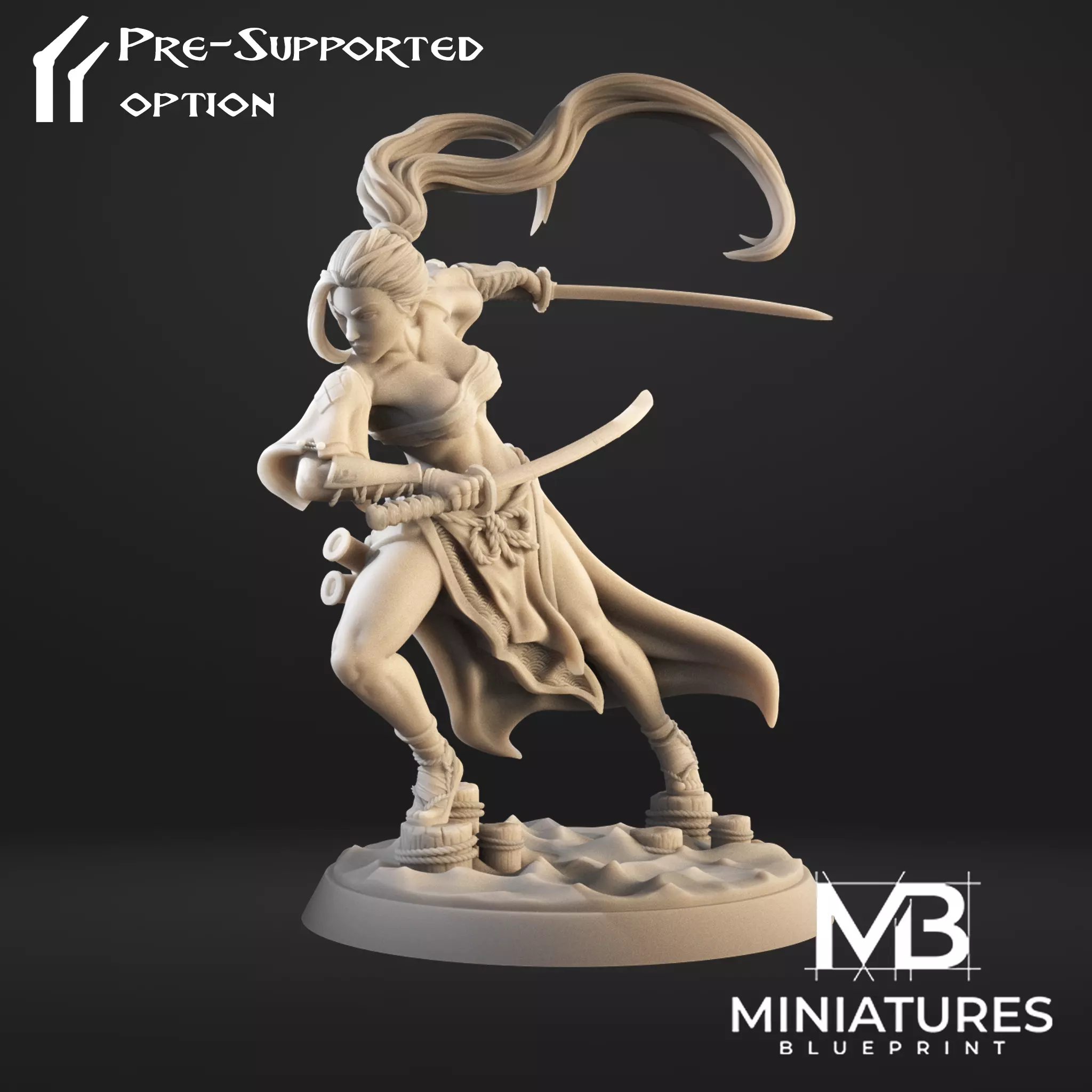 Tachibana Immortal Blades 3D print model_0