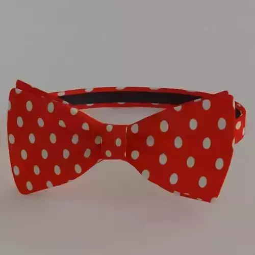 bowtie bow tie with dots