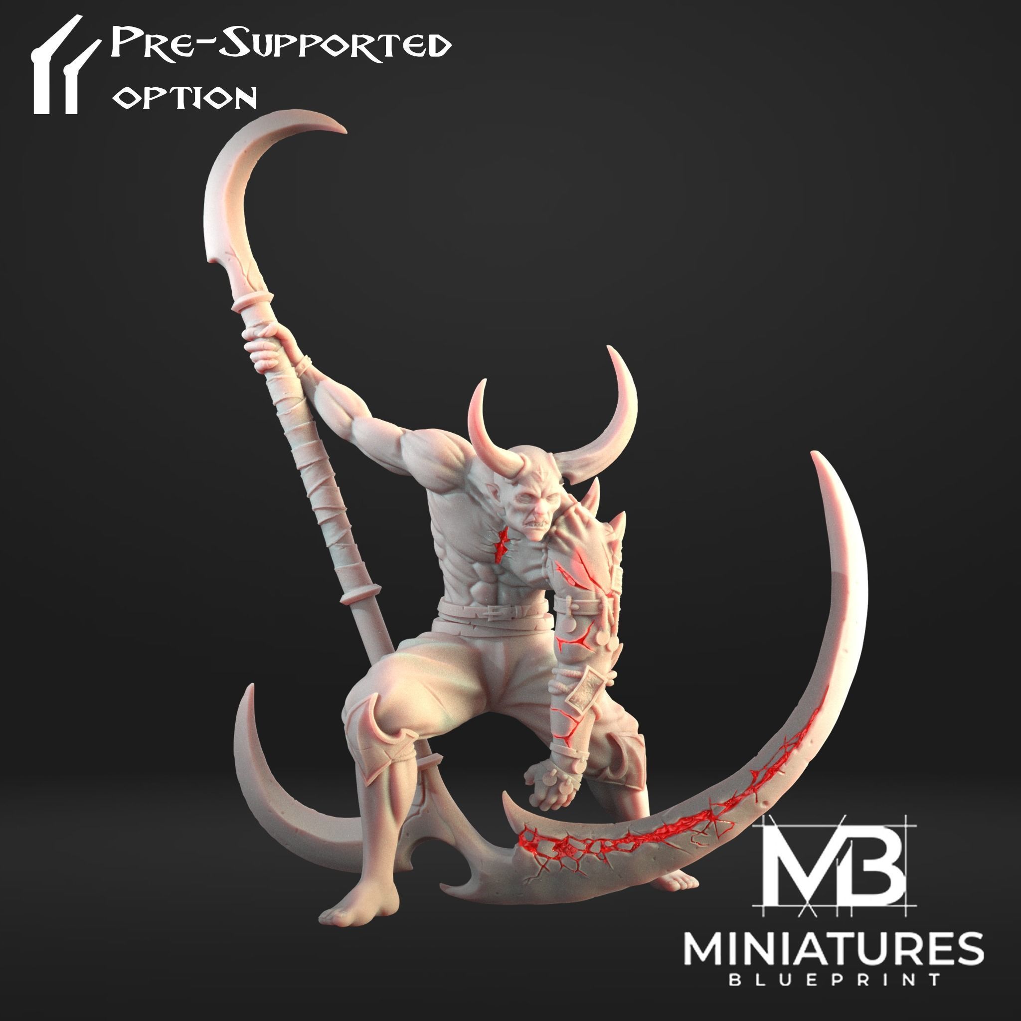 Baelir Underworld Lord 3D print model_2