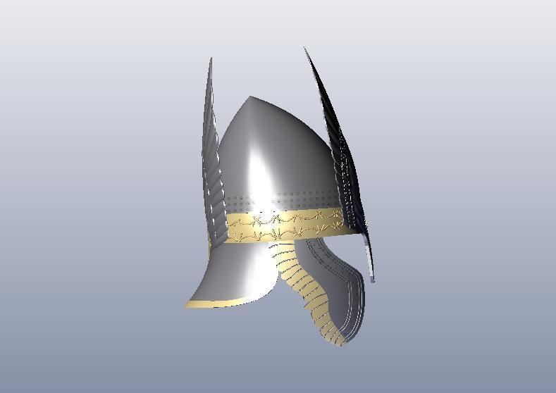 HELM OF ELENDIL 3D print model_14