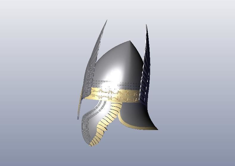 HELM OF ELENDIL 3D print model_13