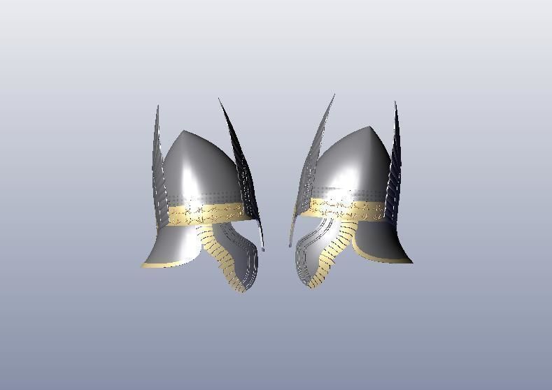 HELM OF ELENDIL 3D print model_12