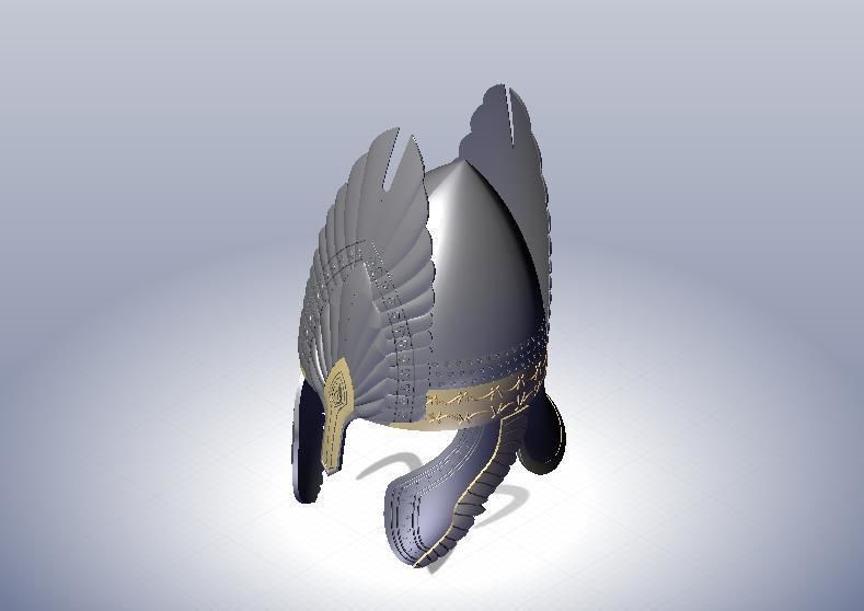 HELM OF ELENDIL 3D print model_17
